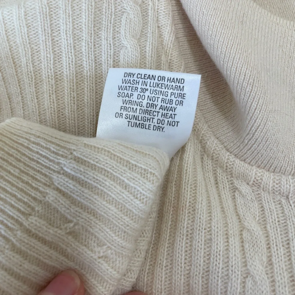 HARRODS KNIGHTBRIDGE CASHMERE SWEATER - Picture 9 of 9